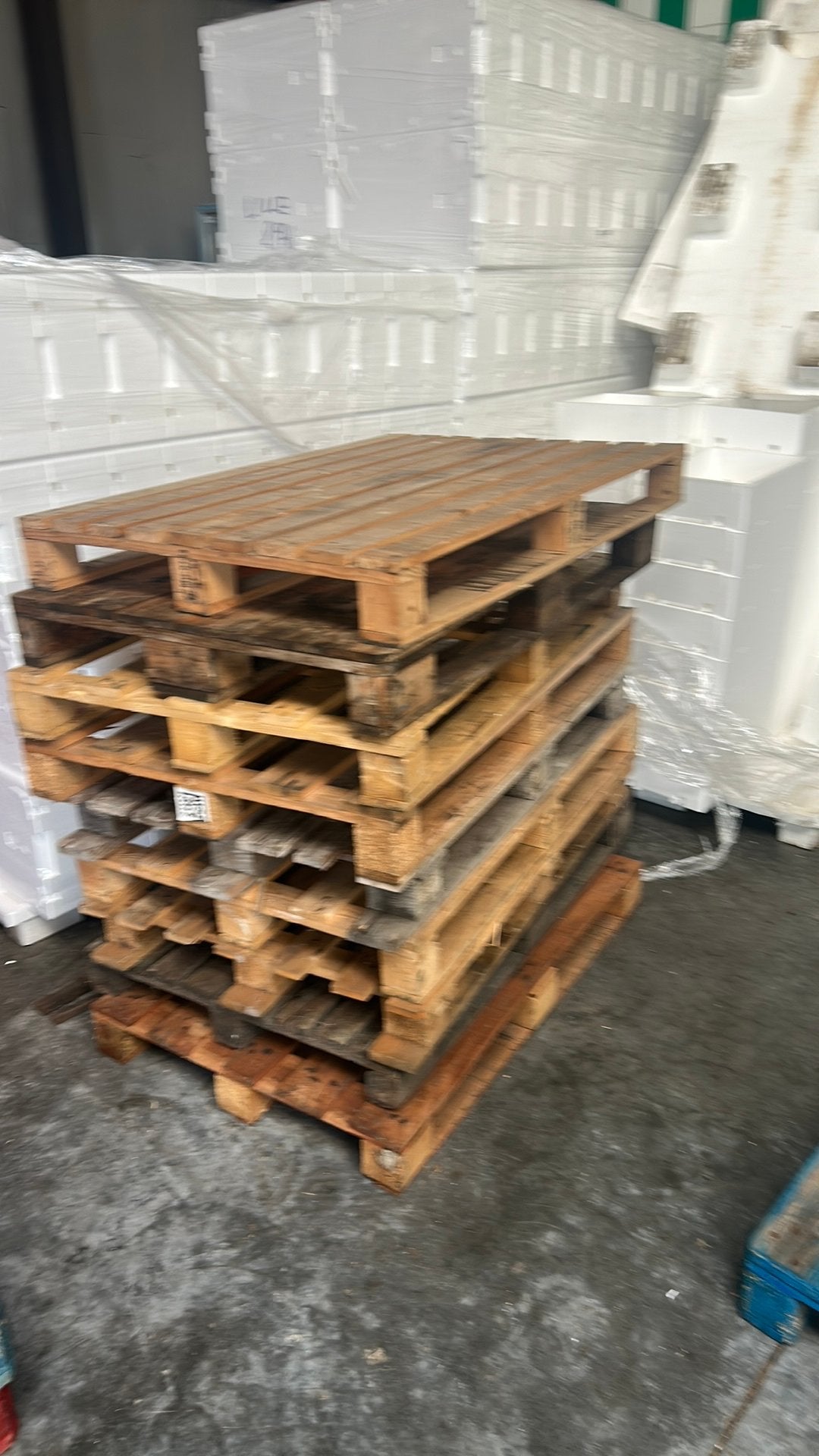 Paletten, Doe-het-zelf en Bouw, Ophalen, Gebruikt, Pallet