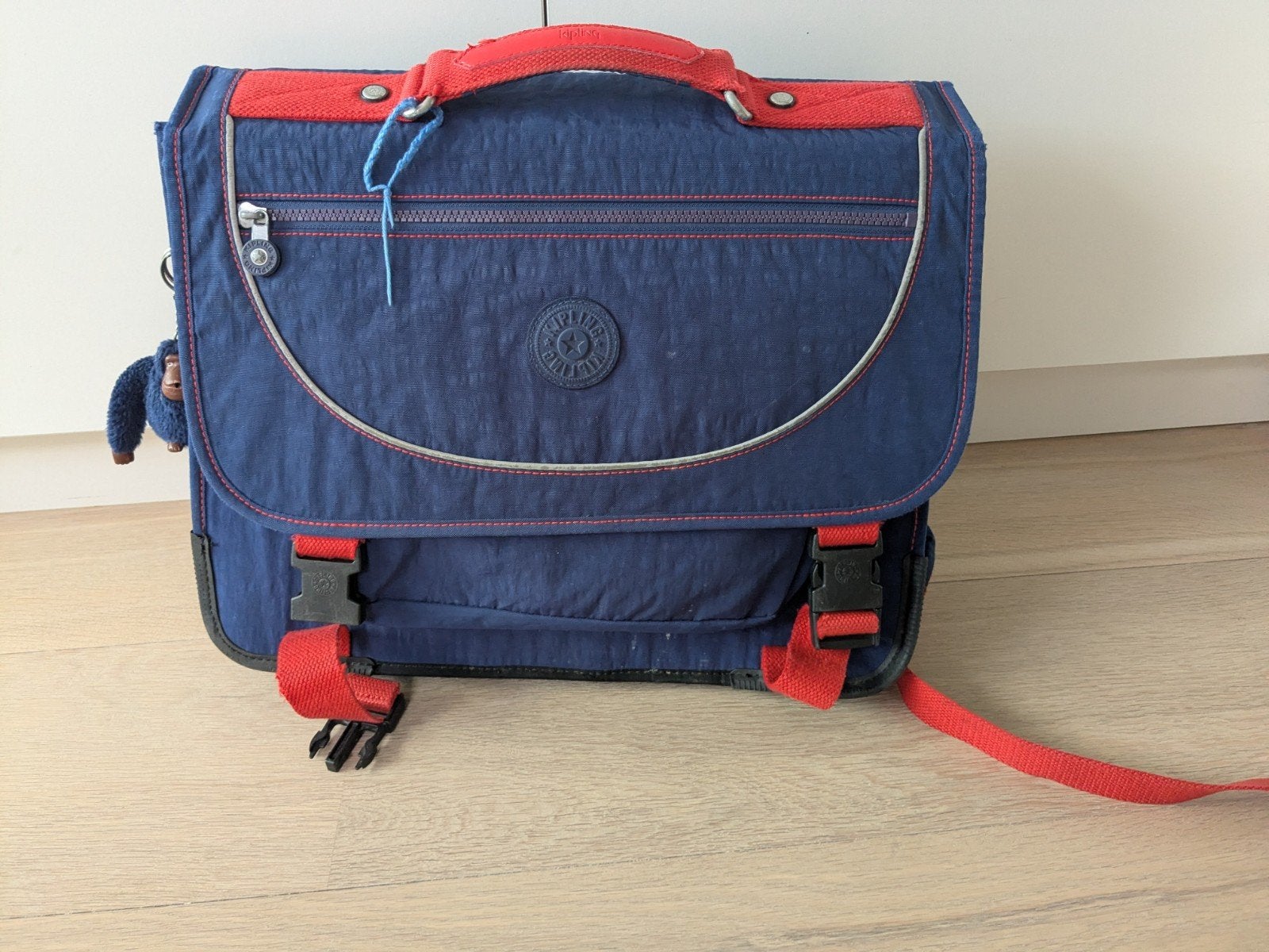 boekentas Kipling, Enlèvement, Utilisé, Bleu, Porte-documents ou Cartable