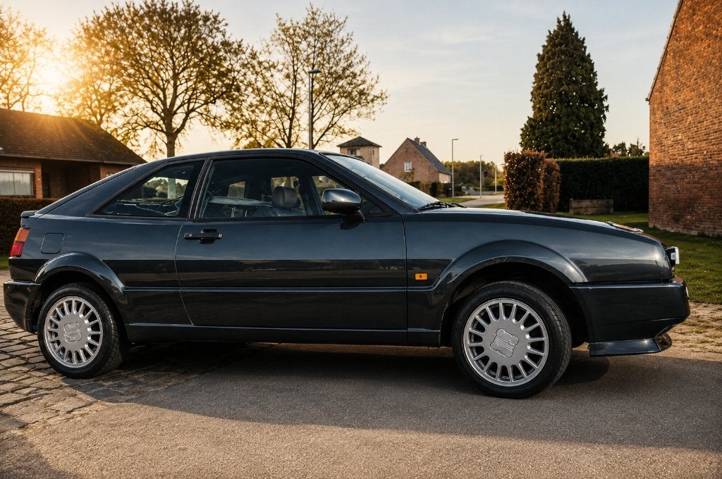 Volkswagen Corrado 16V 1990, Auto's, 4 zetels, Stof, Corrado, Zwart