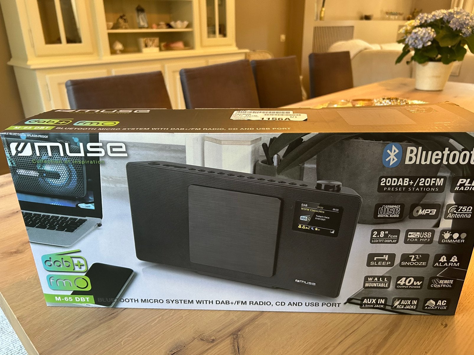Nieuwe radio met verschillende functies, TV, Hi-fi & Vidéo, Radios, Neuf, Radio, Enlèvement ou Envoi