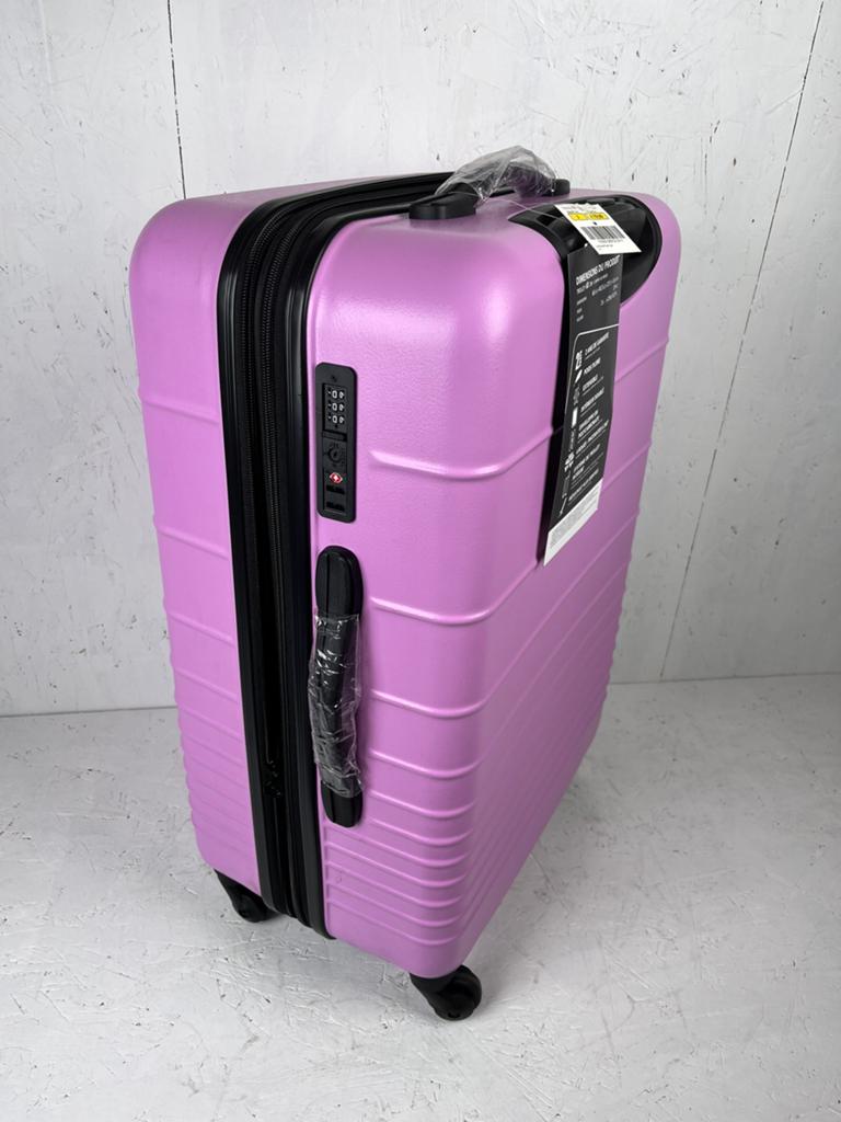 Reiskoffer - Trolley op wielen - Roze - 68 cm - NIEUW, Hard kunststof, ., 45 tot 55 cm, Nieuw