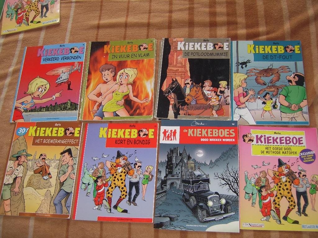 Stripverhalen van Kiekeboe, Plusieurs BD, Enlèvement ou Envoi, Comme neuf, Merho