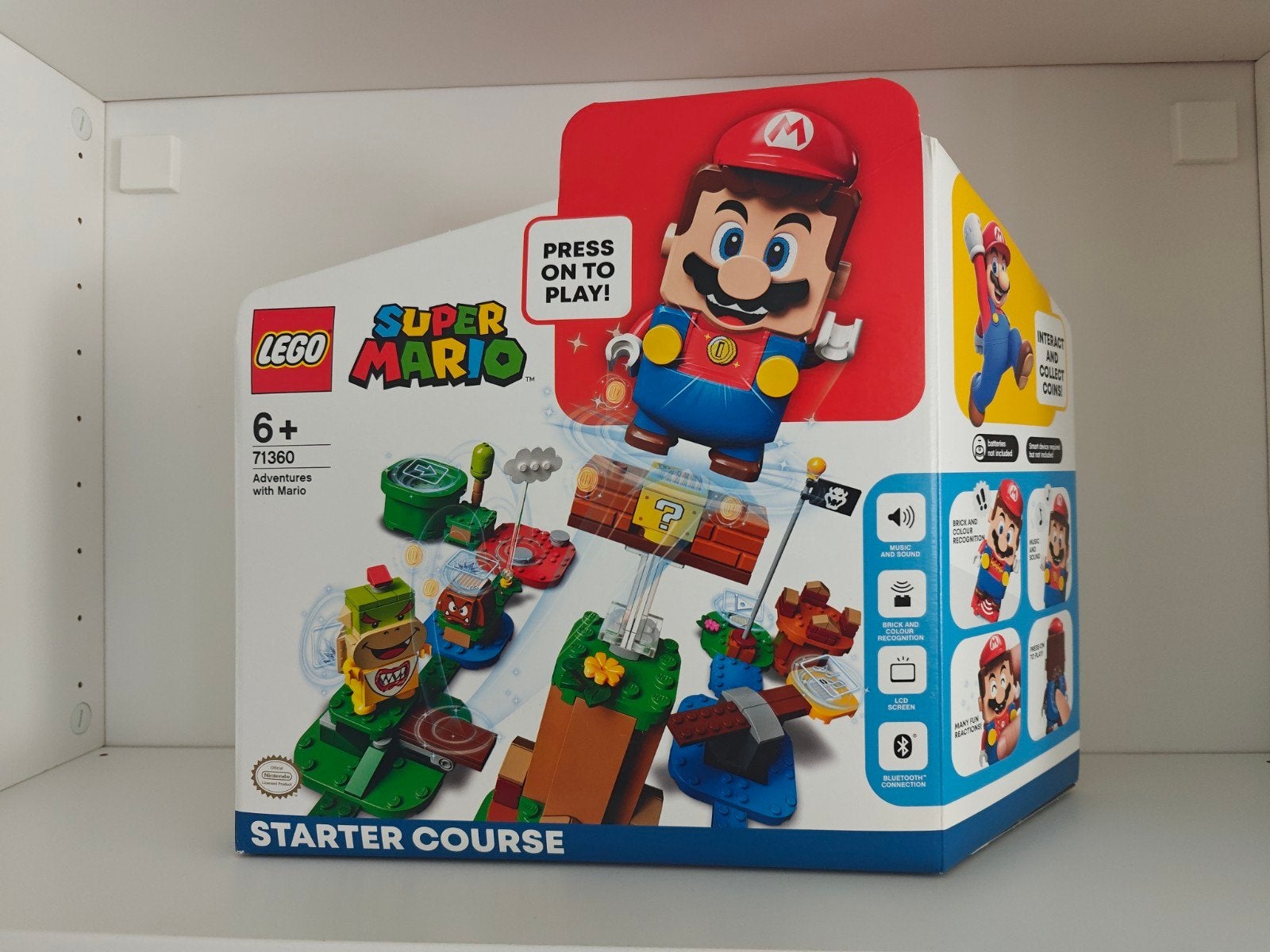 Lego 71360 - Avonturen met Mario starter set, Lego, Nieuw, Ophalen of Verzenden, Complete set