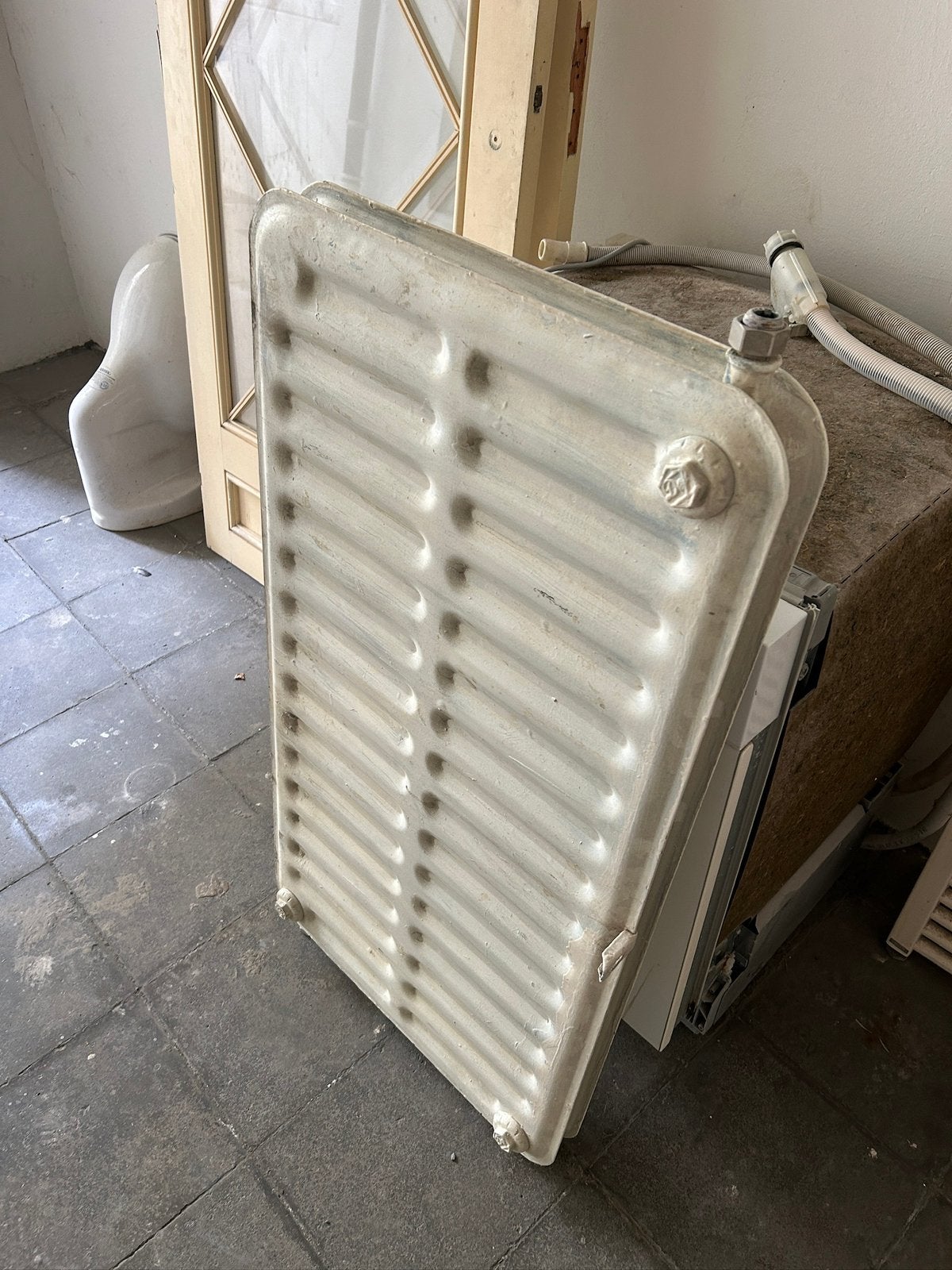 Radiateur acier 55x103cm, Bricolage & Construction, Enlèvement, Utilisé, Radiateur, 60 à 150 cm