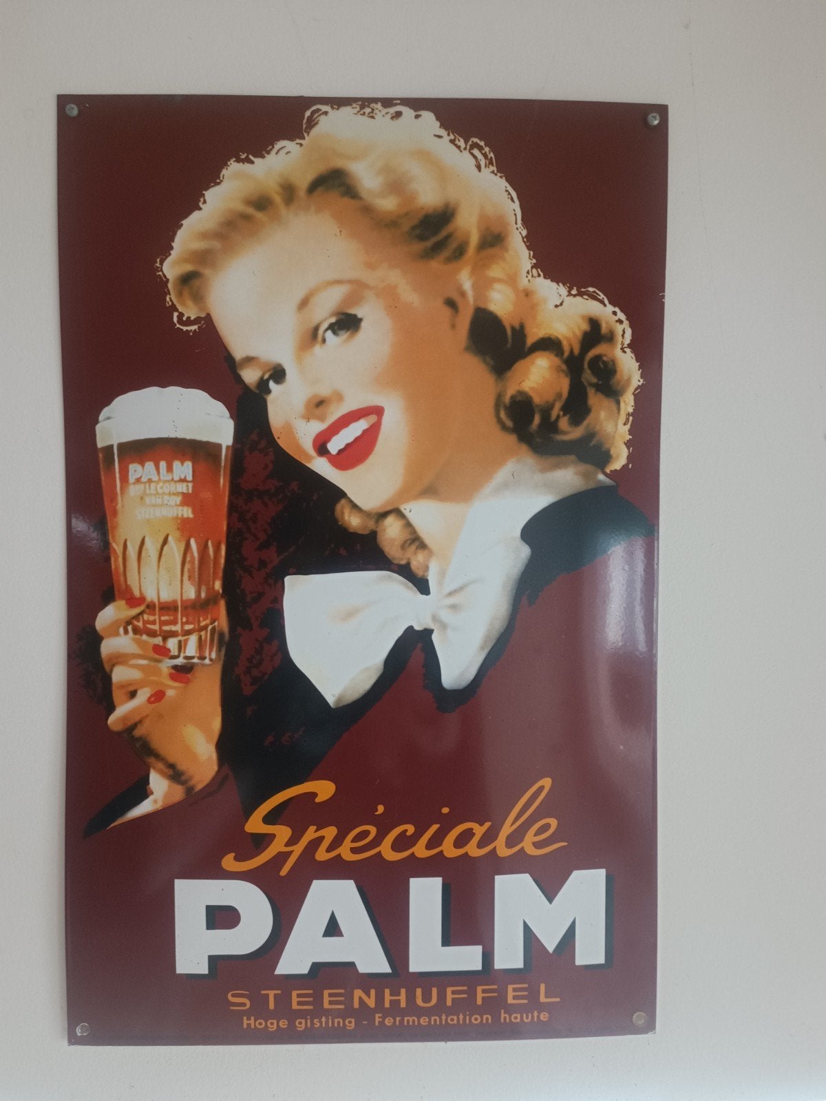 Palm email bord, Envoi, Panneau publicitaire