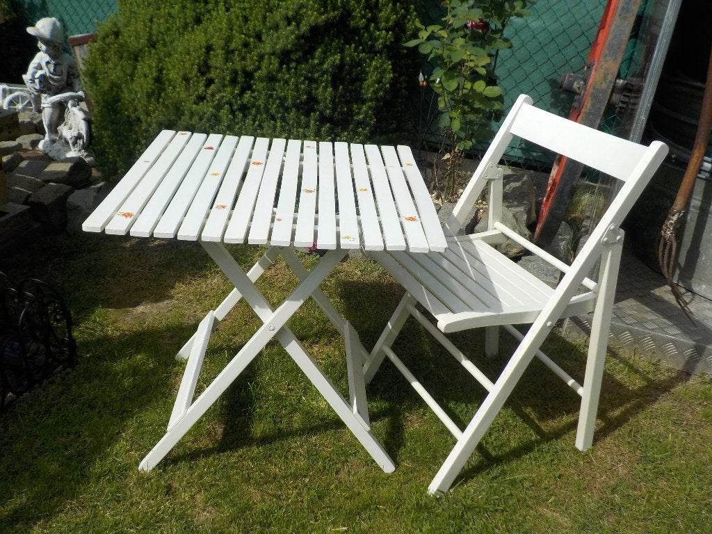 Bistro set, Enlèvement, Bois