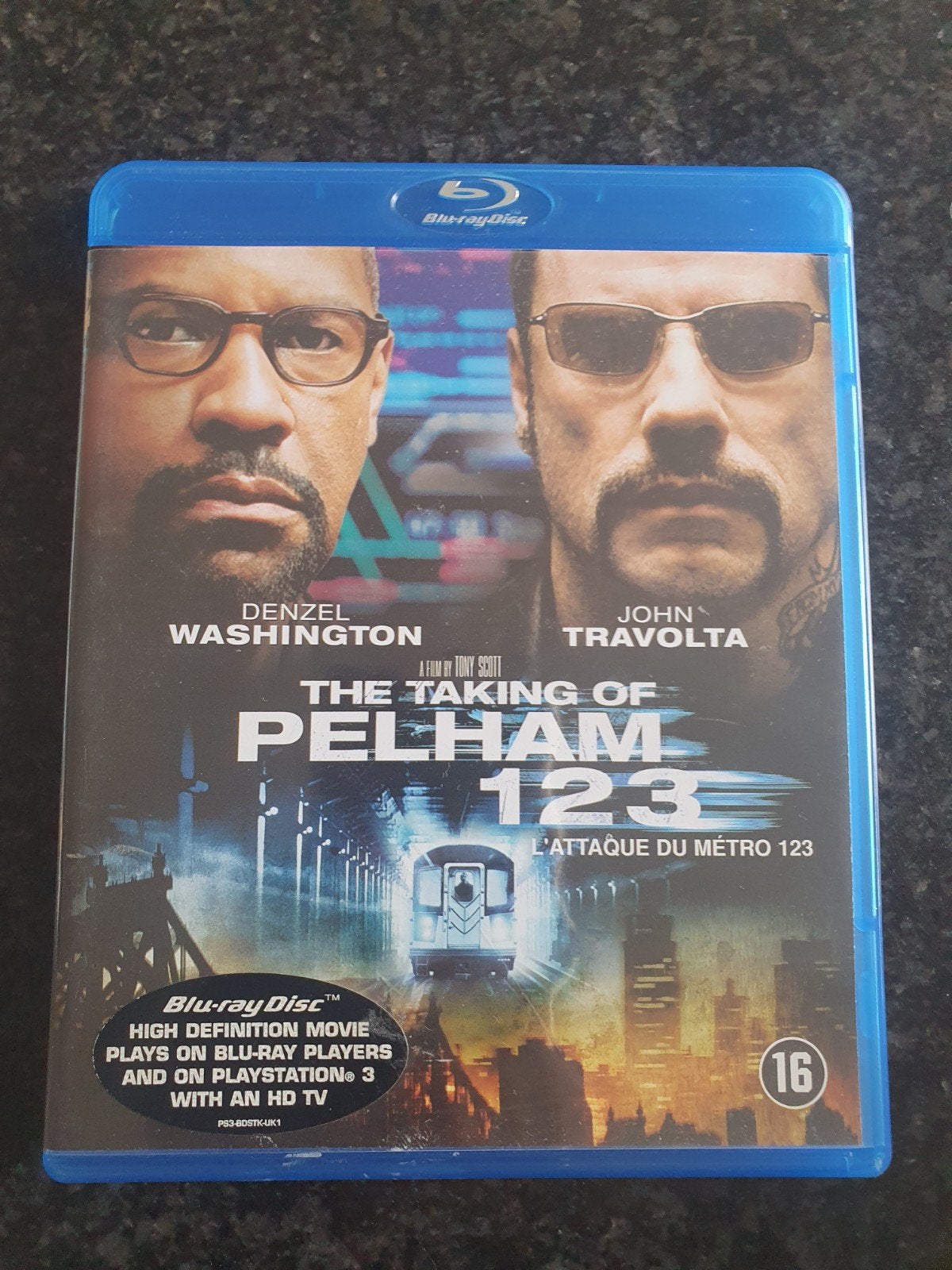 The taking of pelham 123 blu ray NL FR, Ophalen of Verzenden