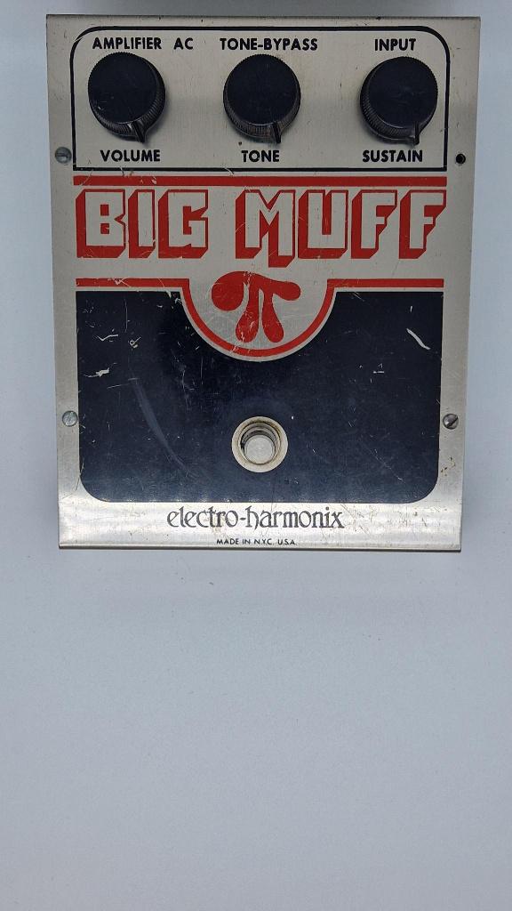 Electro Harmonix Big Muff V5 Opamp, Muziek en Instrumenten, Ophalen of Verzenden, Gebruikt, Distortion, Overdrive of Fuzz