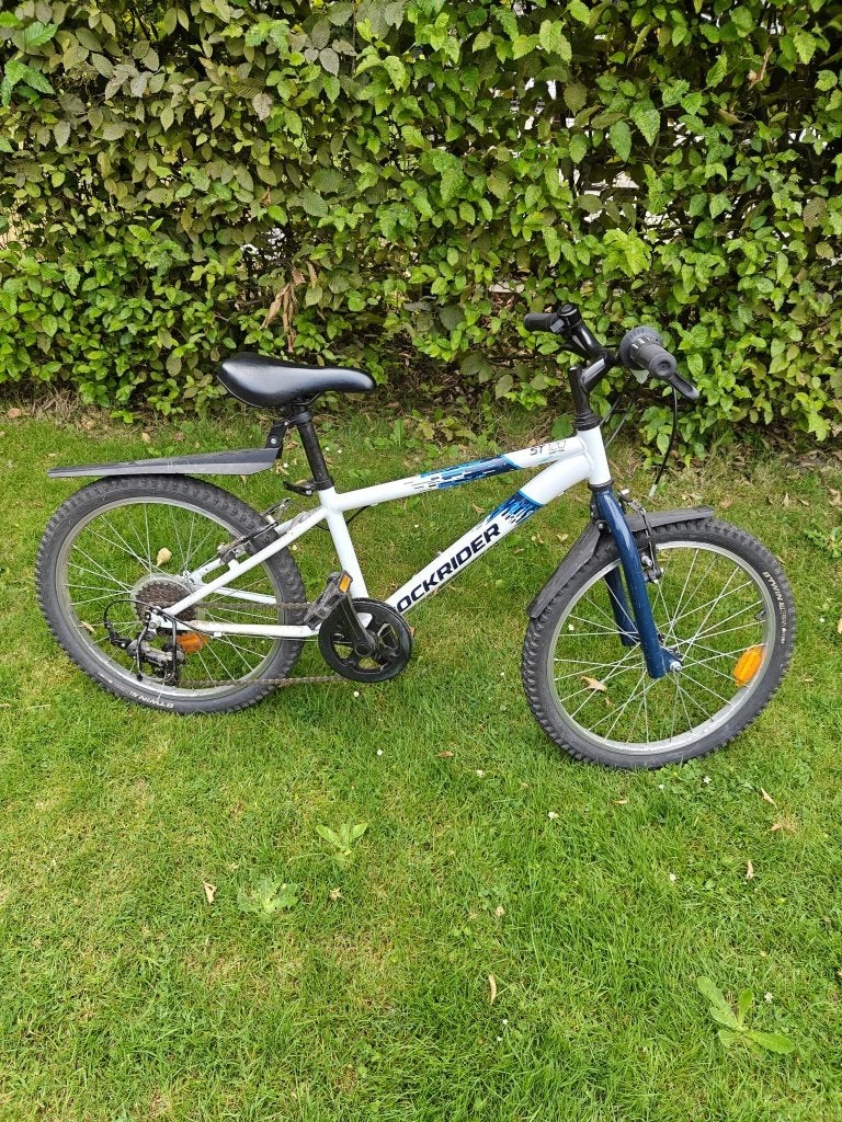 Kinderfiets jongens 20inch, Ophalen, Gebruikt, 20 tot 24 inch, Rockrider (Decathlon)