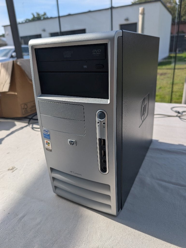 HP vintage pc + 2x HP (dia) scanner, Enlèvement ou Envoi, Hp