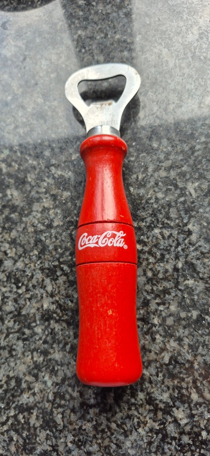 coca cola houten flesje als aftrekker, Ophalen of Verzenden