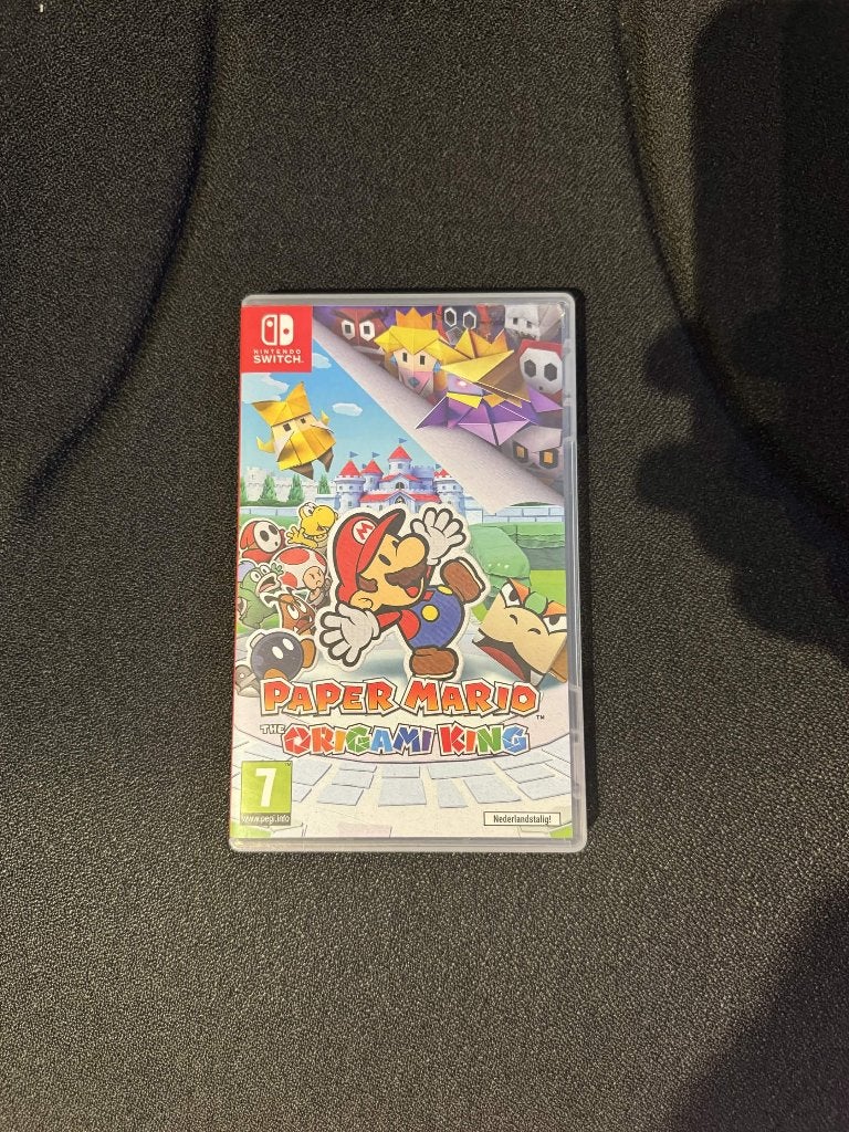 Paper Mario: The Origami King (Nintendo Switch), Games en Spelcomputers, Ophalen, Zo goed als nieuw, Avontuur en Actie, Vanaf 7 jaar
