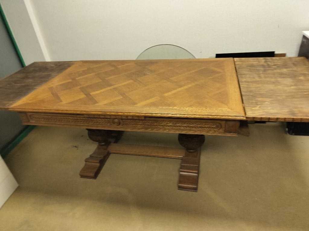 tafel, Huis en Inrichting, Ophalen, Zo goed als nieuw, Eikenhout