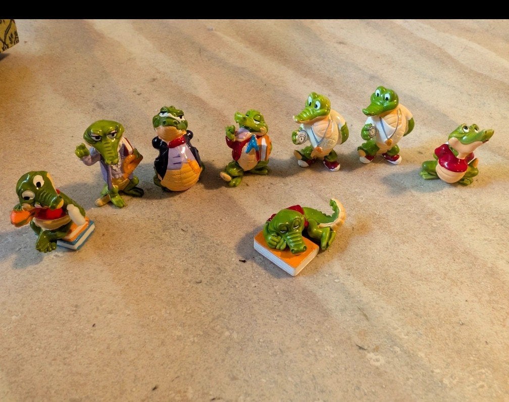 figurines Linder surprise année 91-92, Verzamelen, Verrassingseieren, Ophalen of Verzenden, Zo goed als nieuw, Steekfiguren