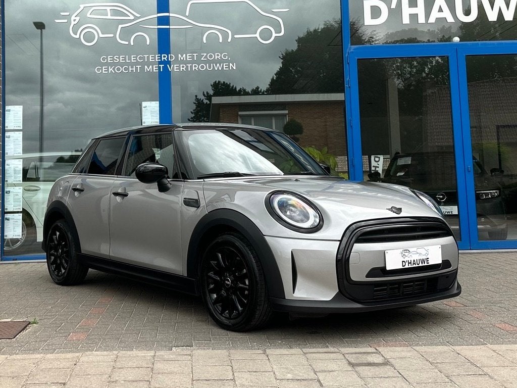 MINI Cooper 5-deurs *automaat*Apple*sportzetels* 1e eigenaar, 100 kW, Argent ou Gris, Achat, Euro 6