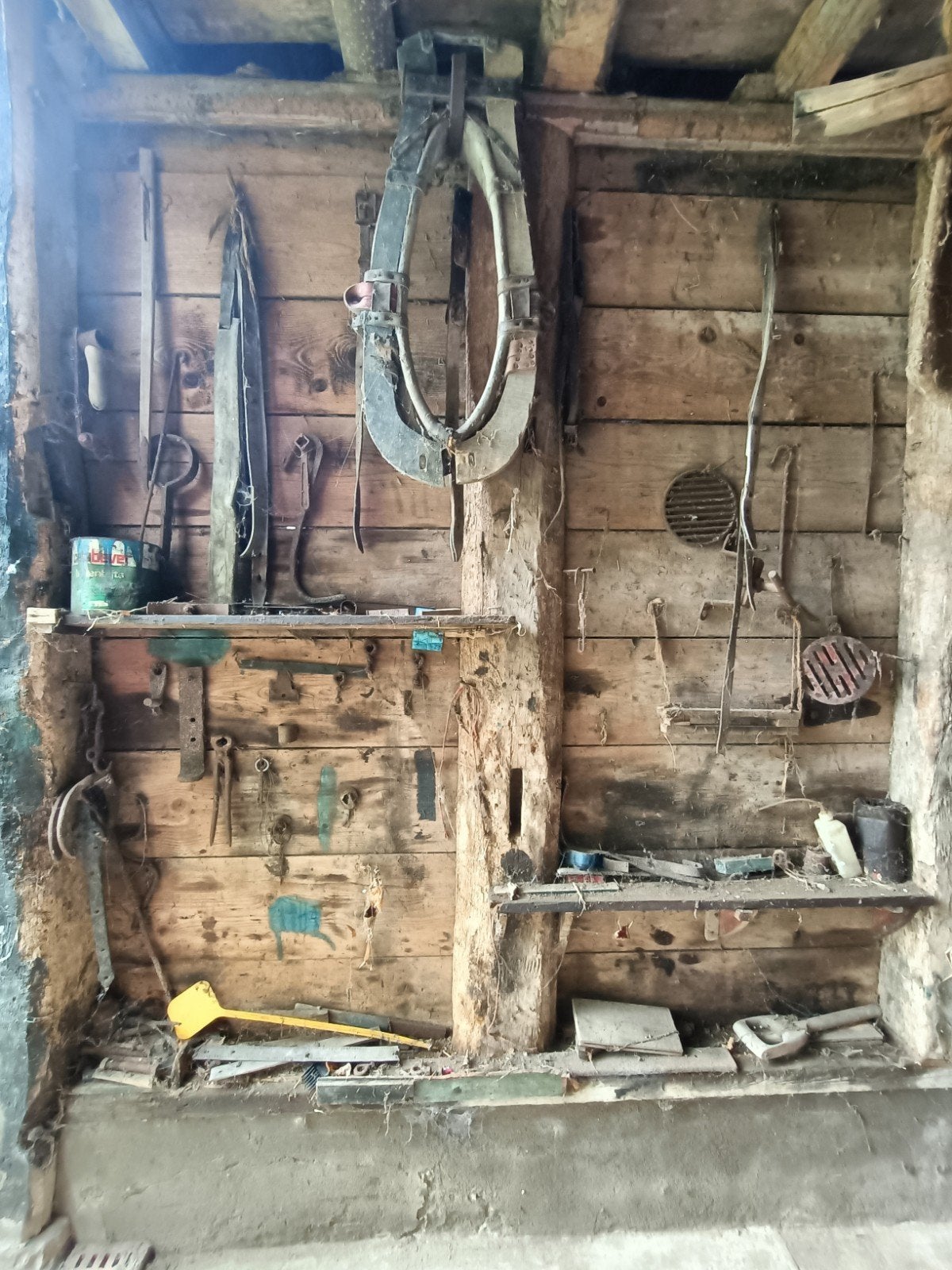 boeren brocante, boeren gereedschap., Enlèvement