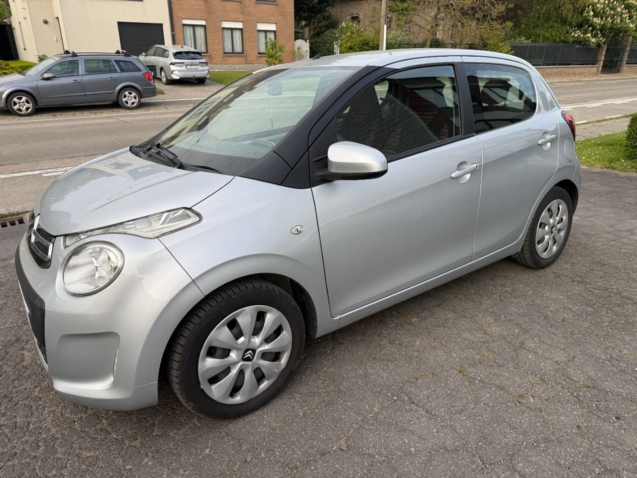 Citroën C1 Feel 1.2i / AIRCO EERSTE EIGENAAR (bj 2017), Auto's, Voorwielaandrijving, 4 zetels, Stof, Euro 6