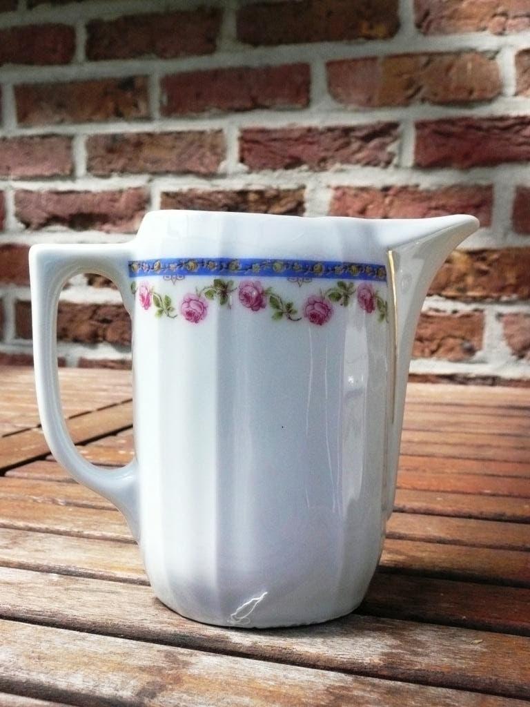 Prachtig, elegant, porseleinen koffieservies 6 personen, Keramiek, Ophalen of Verzenden, Zo goed als nieuw, Overige stijlen