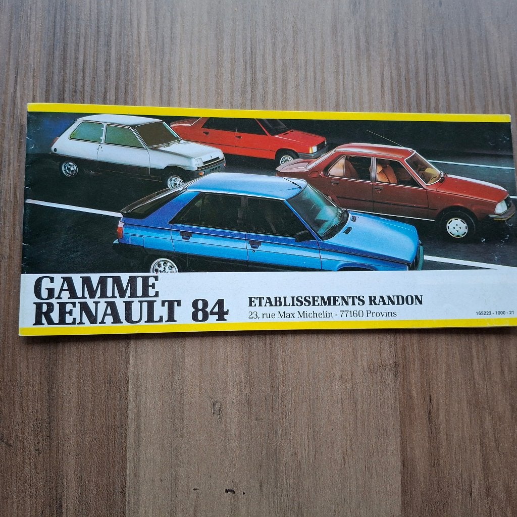 GAMMA  RENAULT  84, Ophalen of Verzenden, Nieuw, Renault