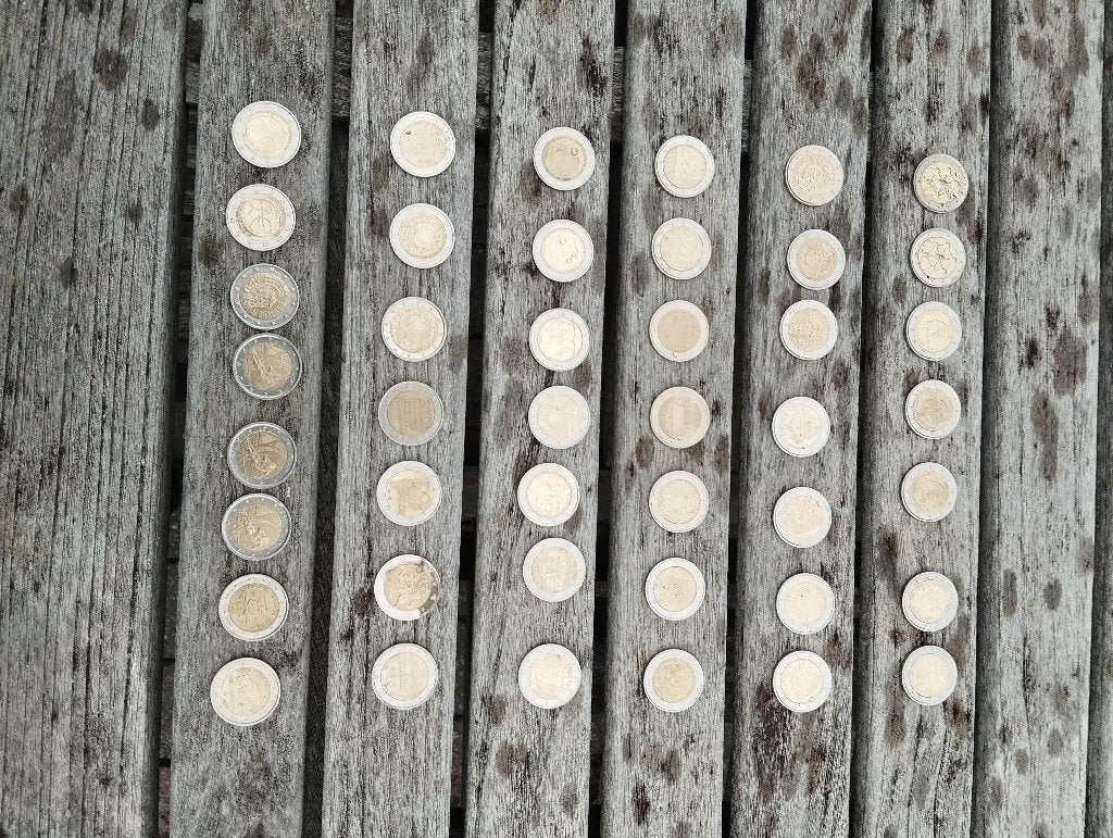 Euromunten, Timbres & Monnaies, Enlèvement ou Envoi, Autres pays, 2 euros, Série