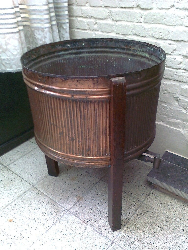 Koperen wasmachine, Antiek en Kunst, Ophalen, Koper