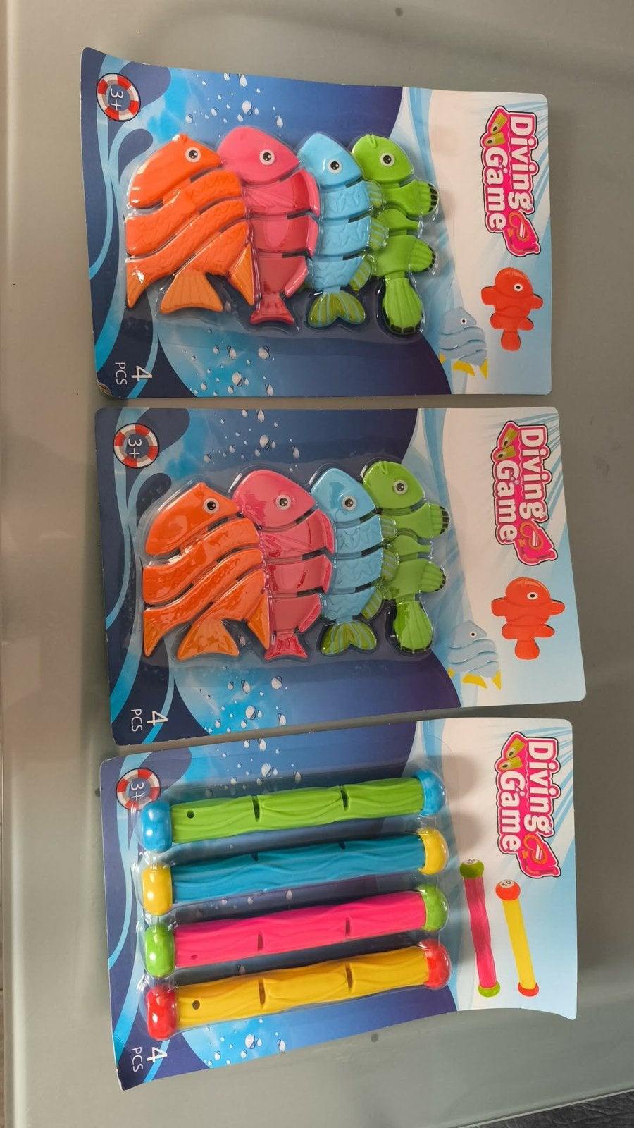 Nieuwe duikspeelgoed set 3 pakken, Ophalen of Verzenden, Zo goed als nieuw, Jongen of Meisje