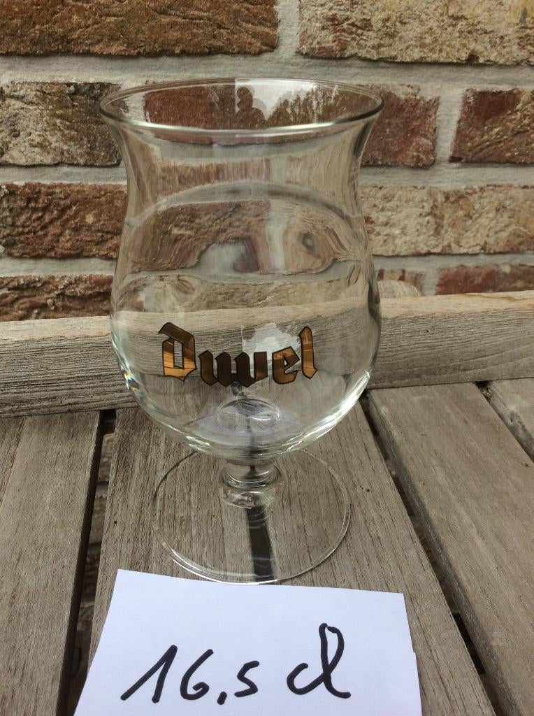 DUVEL GLAS 16,5 CL ZO GOED ALS NIEUW, Ophalen of Verzenden, Zo goed als nieuw, Glas of Glazen, Duvel