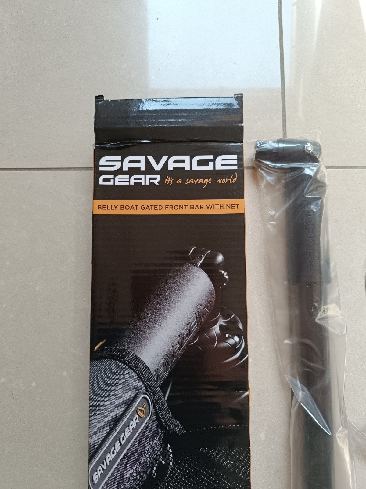 Savagear Bar de support pour float tube 85-95cm nouveau, Enlèvement