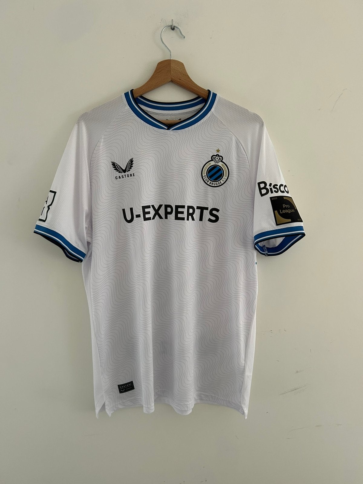 Matchworn Joël Ordóñez - Club Bruges, Collections, Enlèvement, Comme neuf, Maillot