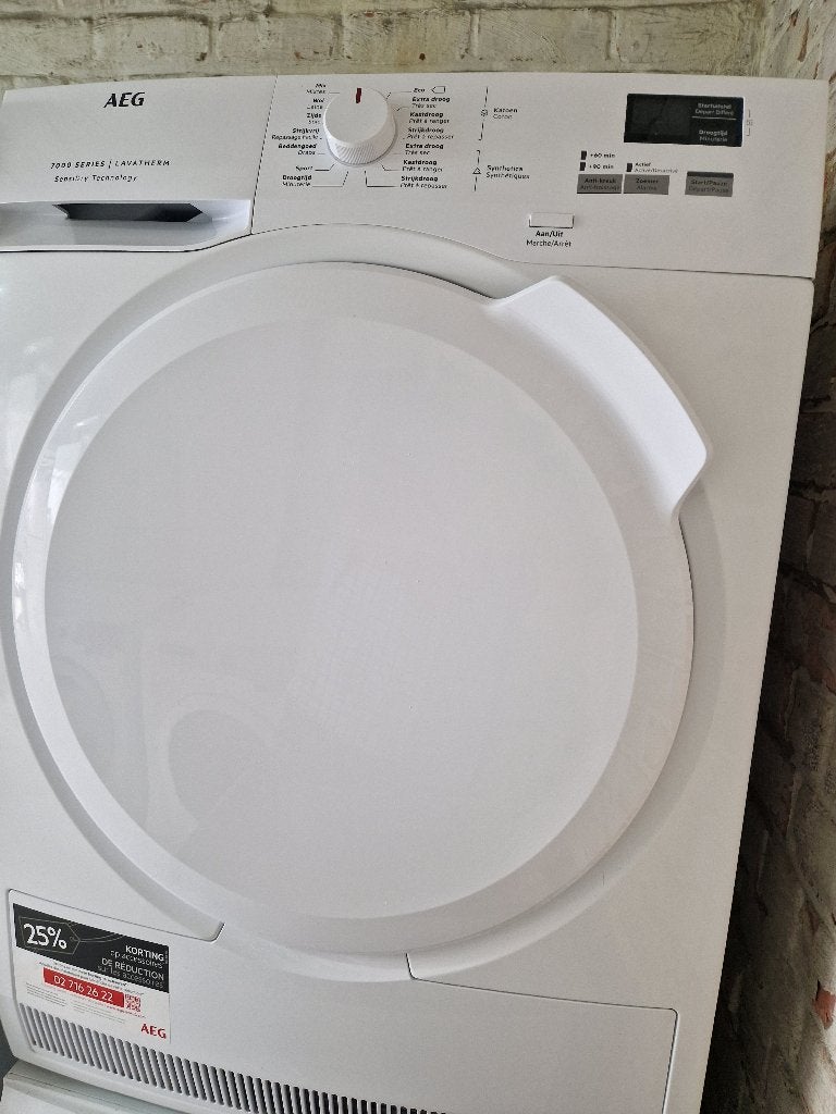 Sèche linge AEG 8kg A ++, Electroménager, Enlèvement, Comme neuf, Chargeur frontal