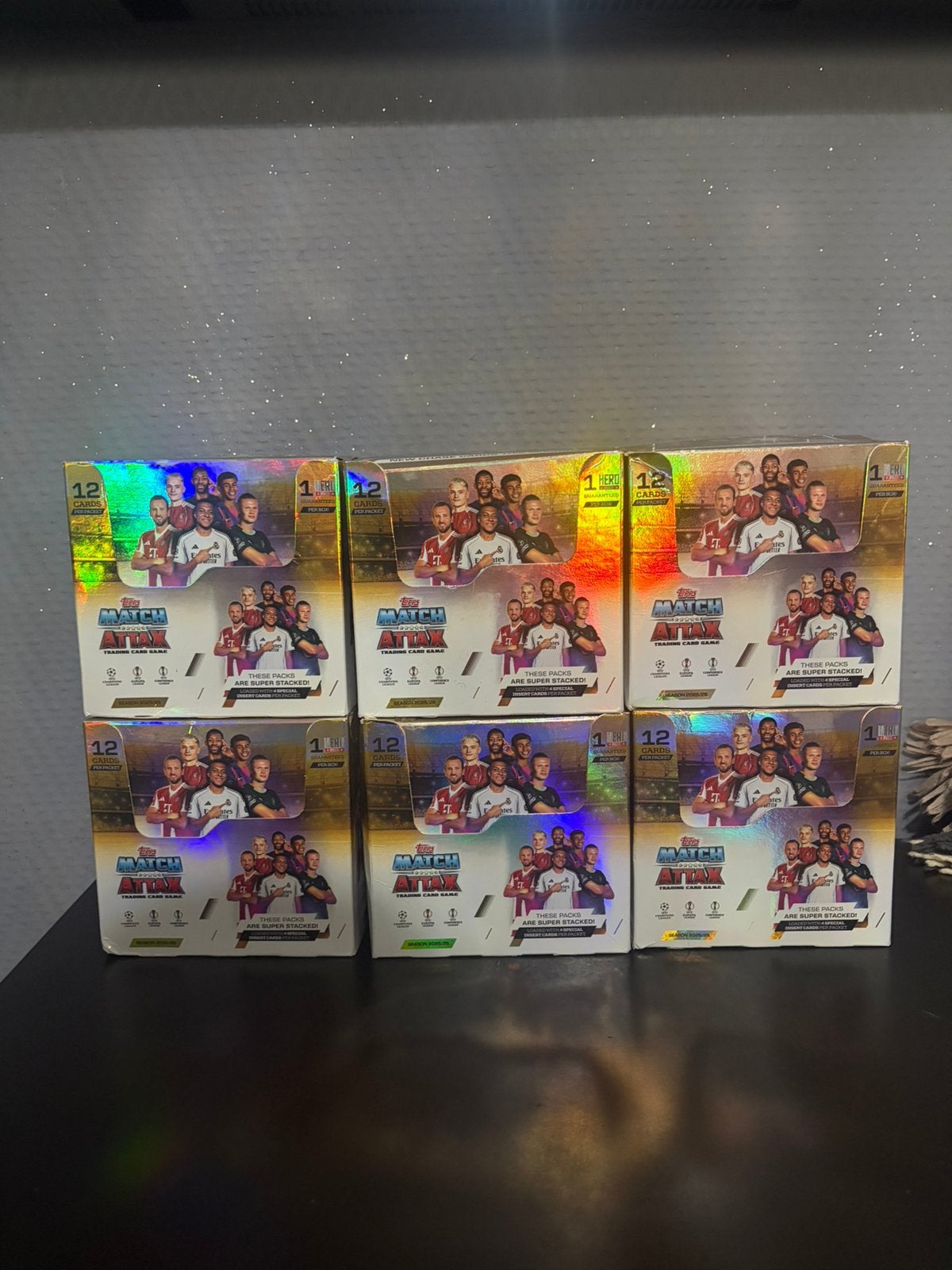 6 Full Box Match Attax Cards, Ophalen of Verzenden, Nieuw