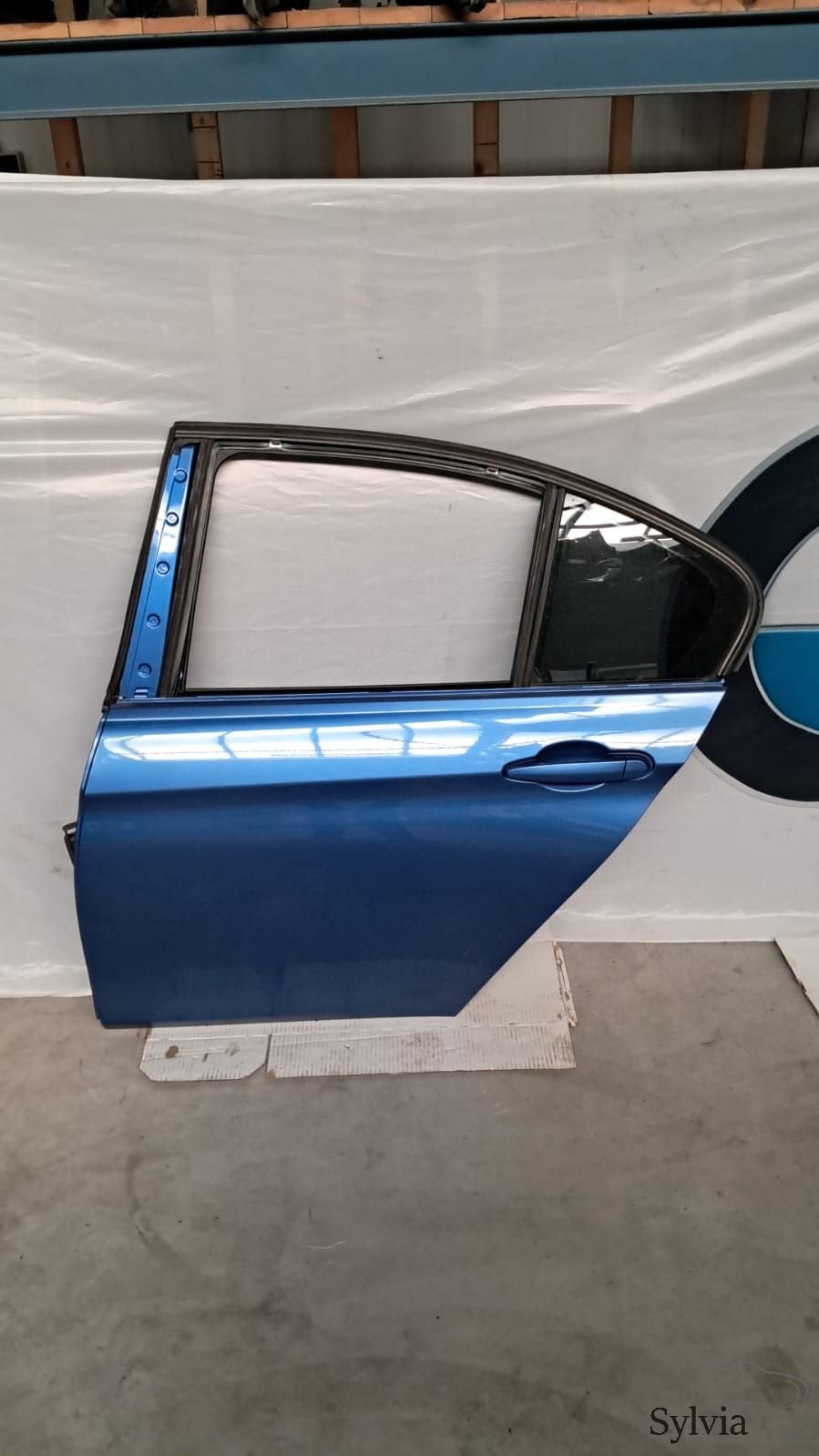 Links achter deur portier BMW 3 serie  F30 + LCi  Estorilbla, -, Utilisé, Porte, -