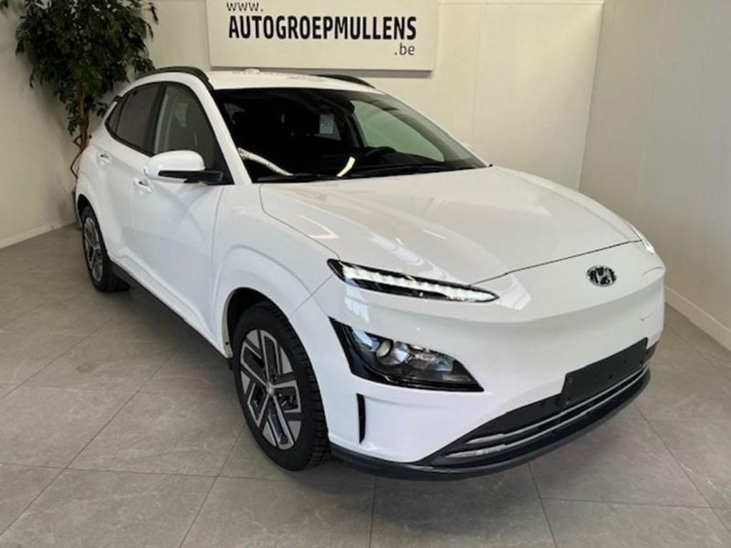 Hyundai Kona 64  kWh TechnoPack PowerPack, Auto's, Hyundai, Automaat, Euro 6, Parkeersensor, Wit