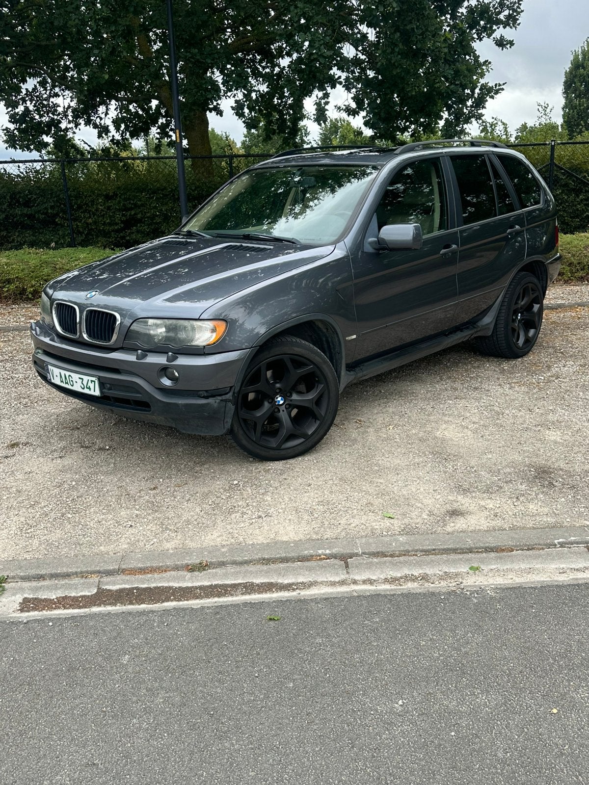 Bmw x5 e53 3.0d te koop 338000km, Auto's, Leder, Diesel, Particulier, Cruise Control
