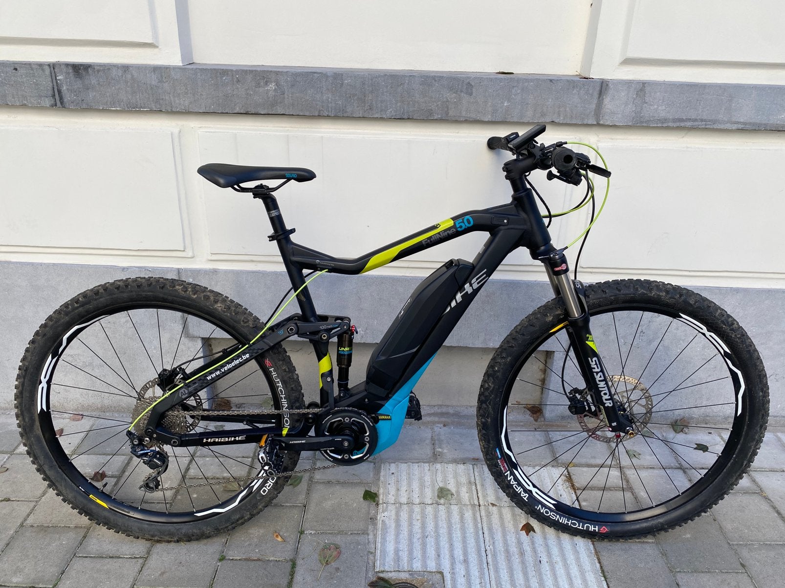 Elektrische mountainbike met volledige vering, 49 tot 53 cm, Zo goed als nieuw, Schijfrem, Ophalen