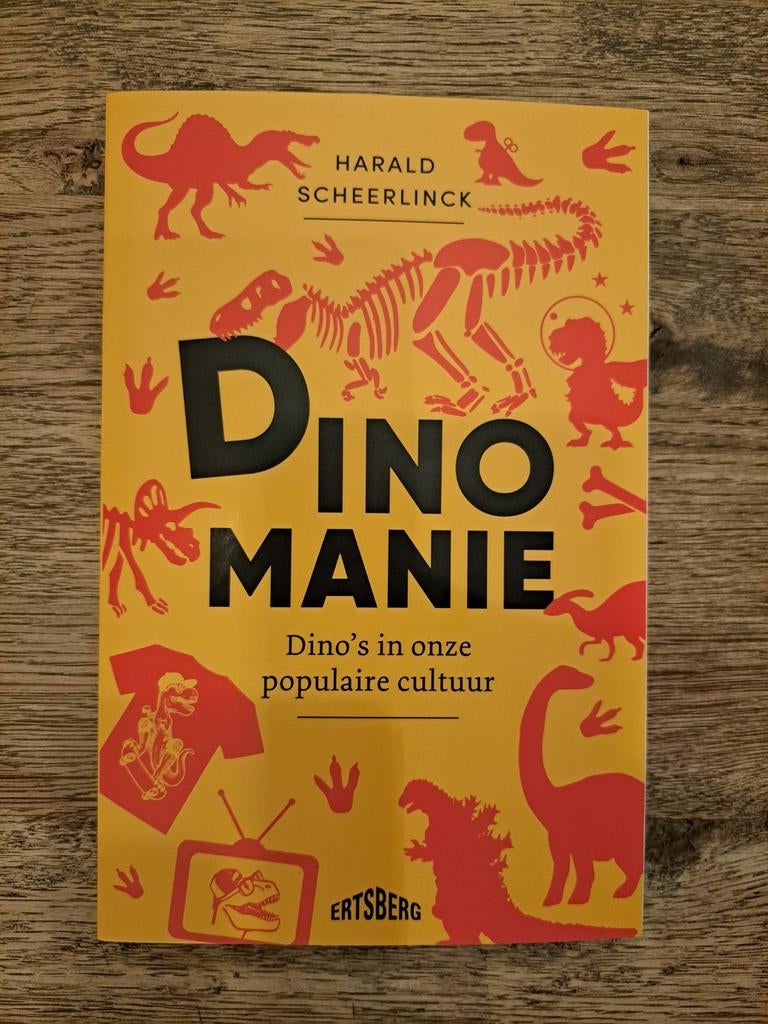 Dinomanie - Harald Scheerlinck, Livres, Animaux & Animaux domestiques, Enlèvement ou Envoi, Neuf, Reptiles ou Amphibiens, Harald Scheerlinck
