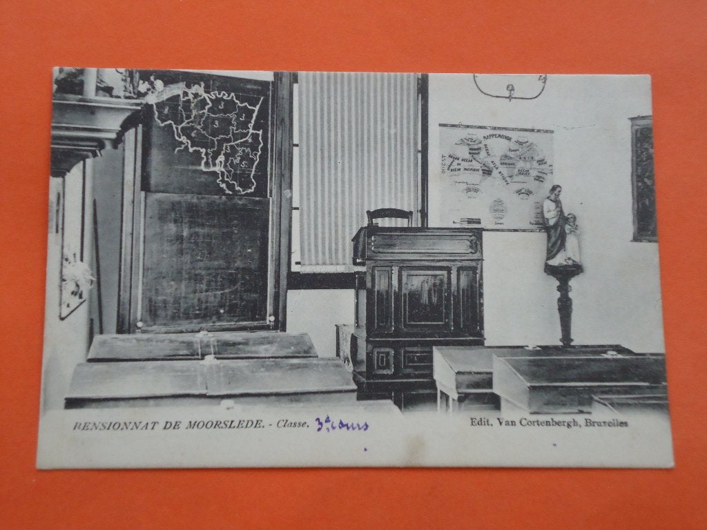 Moorslede Pensionnat de Moorslede klasse, Collections, Enlèvement ou Envoi, Avant 1920, Affranchie, Flandre Occidentale