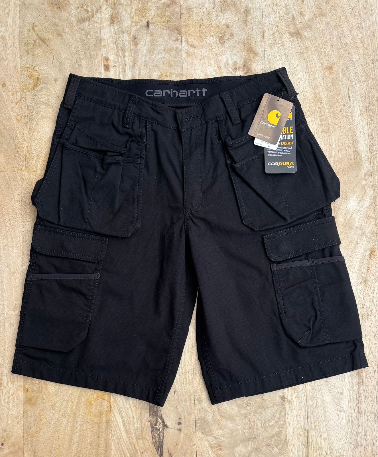 Short multipoches Carhartt Steel noir - W33, Enlèvement ou Envoi, Neuf, Noir