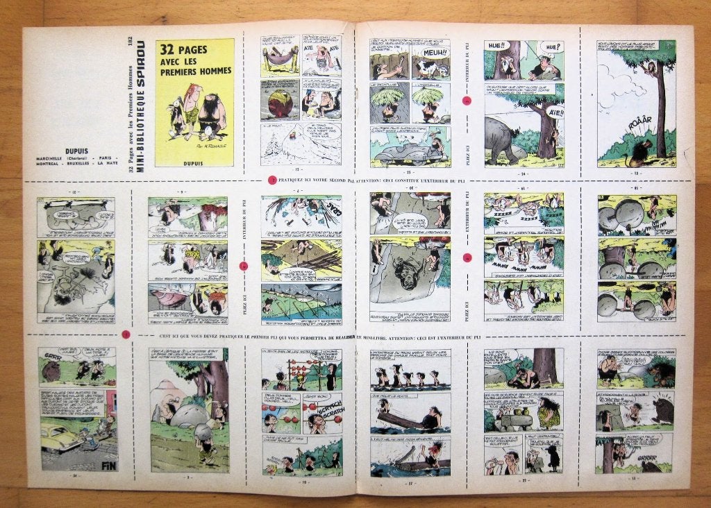 Mini-récit Spirou 182 de Remacle (1963), Remacle, Enlèvement ou Envoi, Une BD, Utilisé