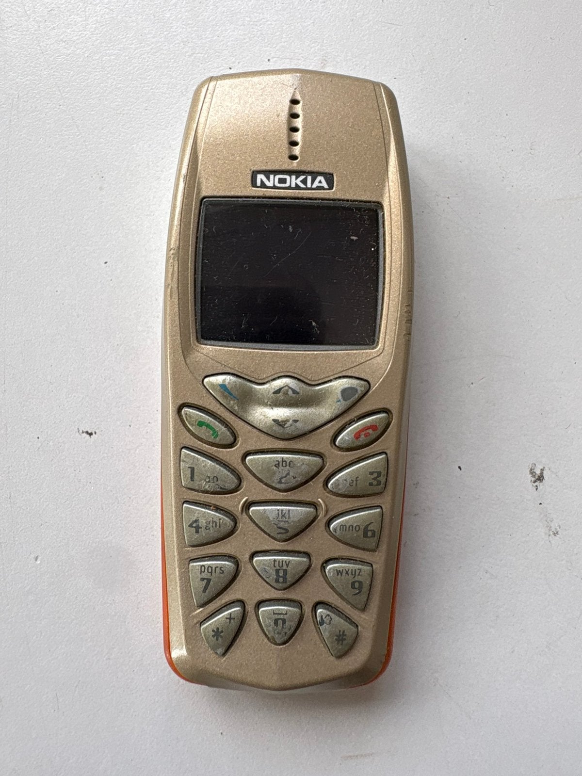 Nokia 3510i mobiele telefoon goud/oranje – ongetest, Envoi