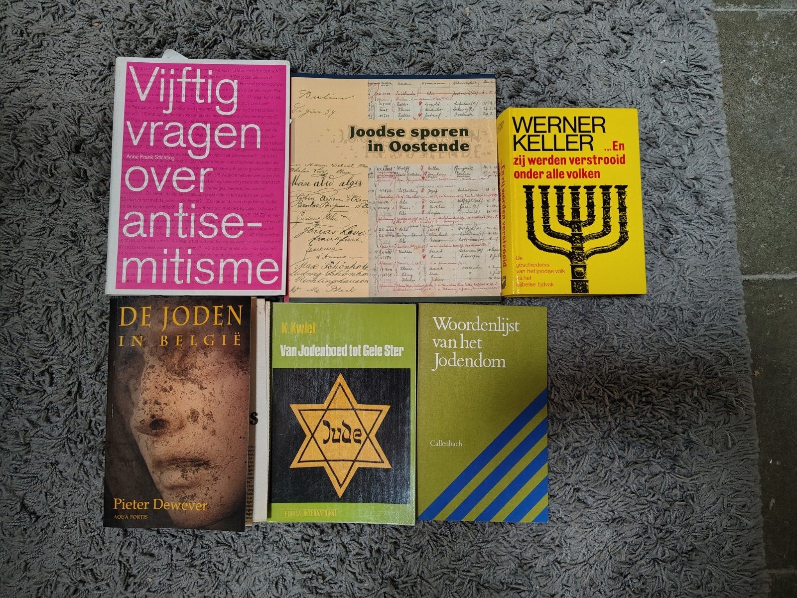 6 boeken jodendom, Ophalen of Verzenden, Jodendom