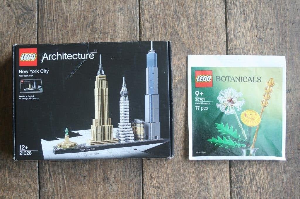Lego Architecture 21028 + ensemble botanique GRATUIT, Enlèvement ou Envoi, Pièces supplémentaires incluses, Lego, Ensemble complet