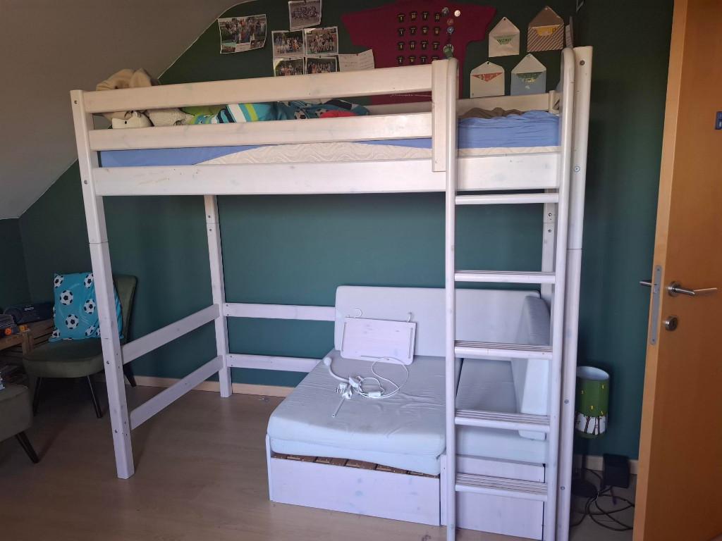 Lit superposé, Kinderen en Baby's, Kinderkamer | Stapelbedden en Hoogslapers, Gebruikt, Hoogslaper, Ophalen