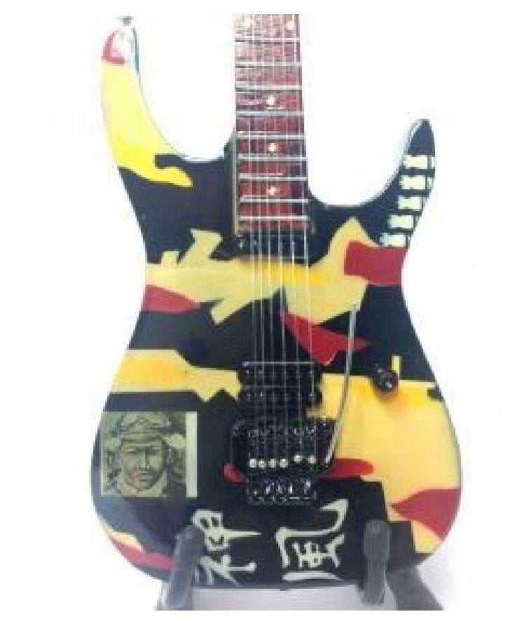 Miniatuur replica ESP Kamikaze 1 gitaar George Lynch Dokken, Enlèvement ou Envoi, Neuf