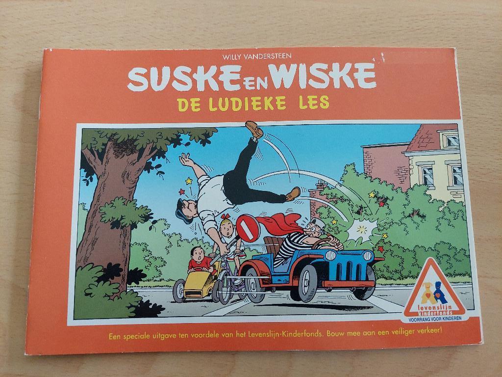 Suske en Wiske: de ludieke les, Willy Vandersteen, Eén stripboek, Ophalen of Verzenden, Zo goed als nieuw