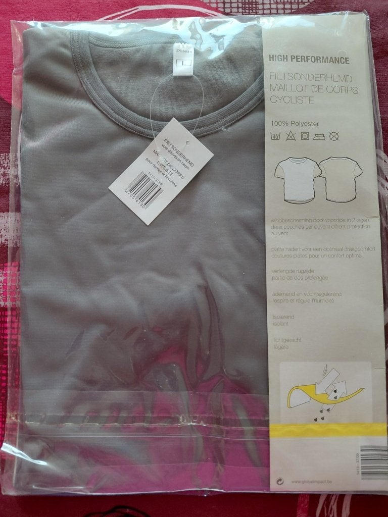 Maillot de corps cycliste, Kleding | Heren, Sportkleding, Maat 52/54 (L), Nieuw, Ophalen of Verzenden, Hardlopen of Fietsen