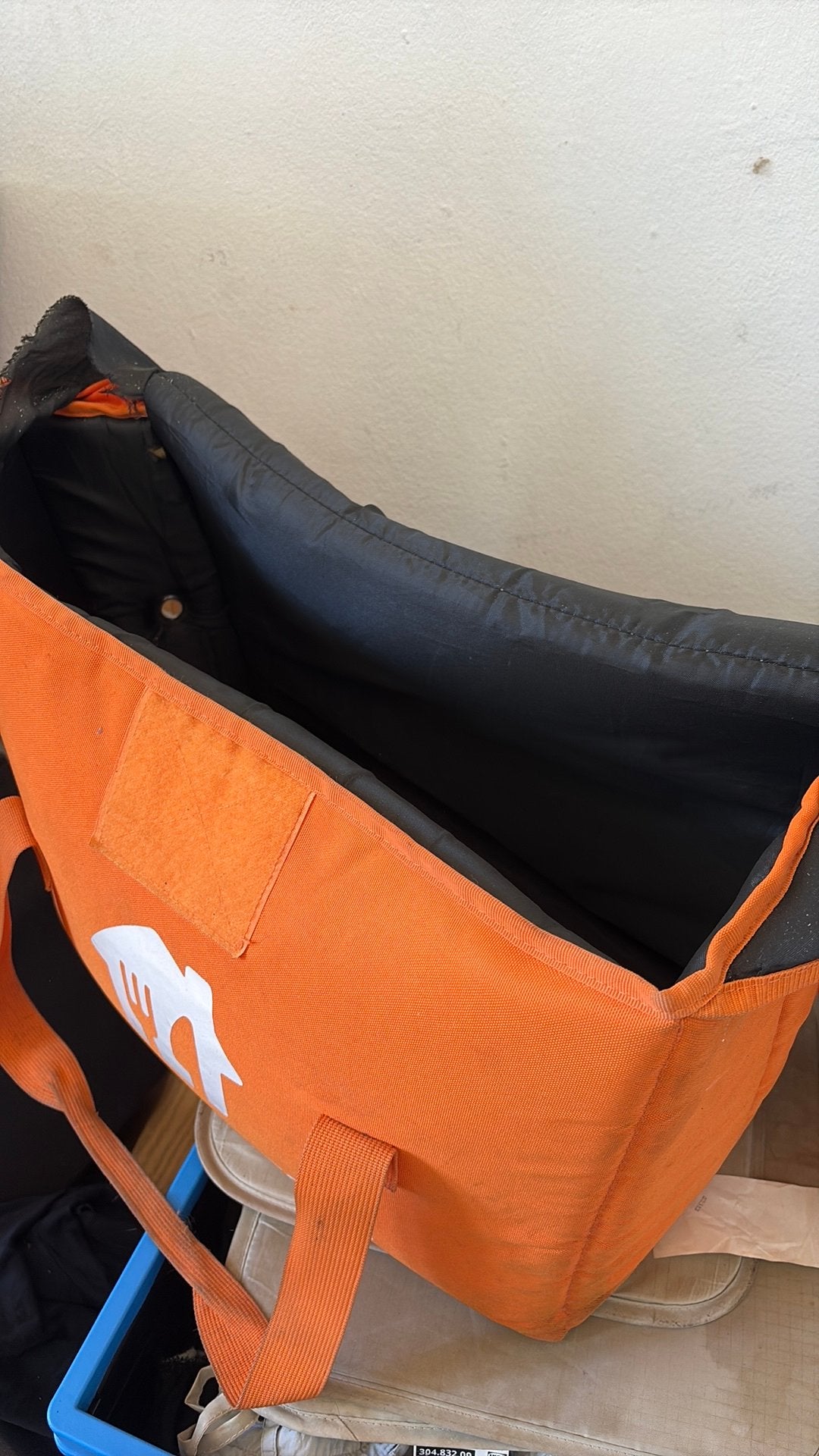 Sac taekaway, Enlèvement, Utilisé