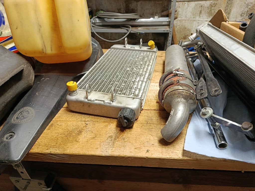2 radiateur x30 183x370, Sports & Fitness, Karting, Enlèvement, Comme neuf, Pièces Kart