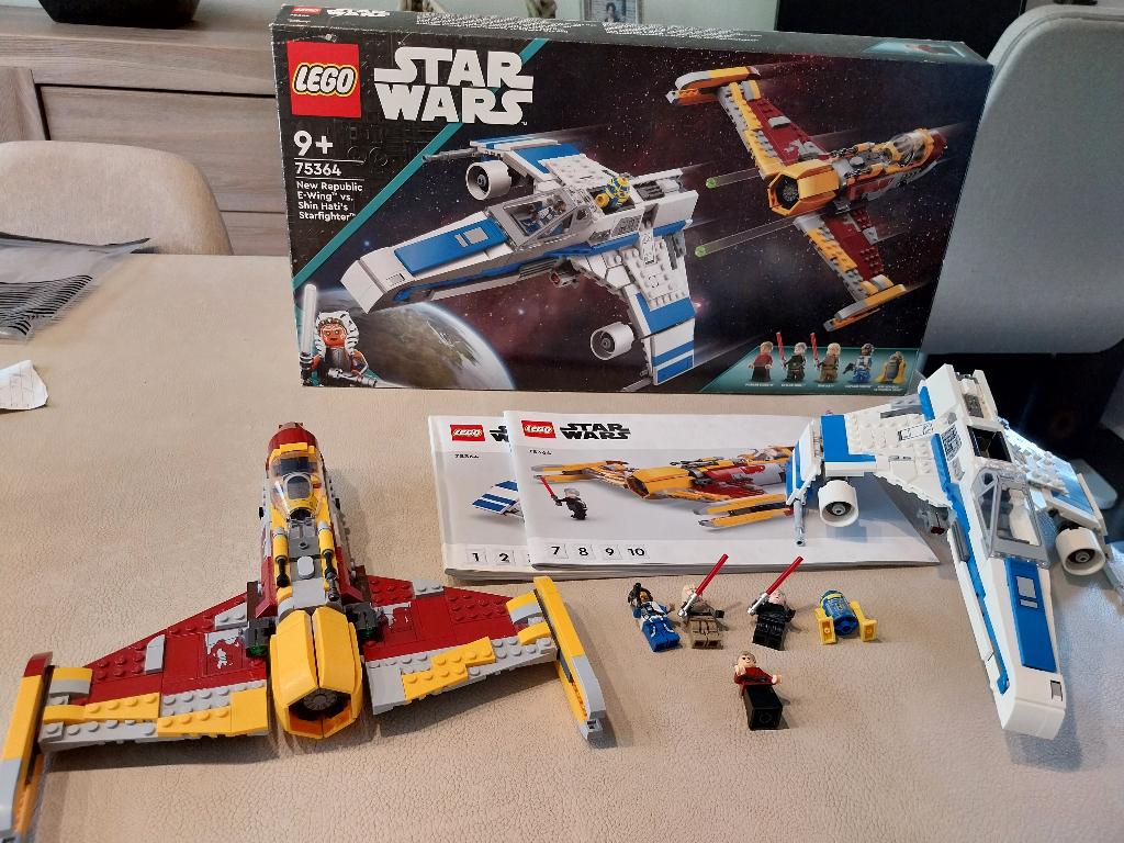 lego star wars 75364 Republic E-Wing Shin Hati's Starfighter, Kinderen en Baby's, Speelgoed | Duplo en Lego, Zo goed als nieuw