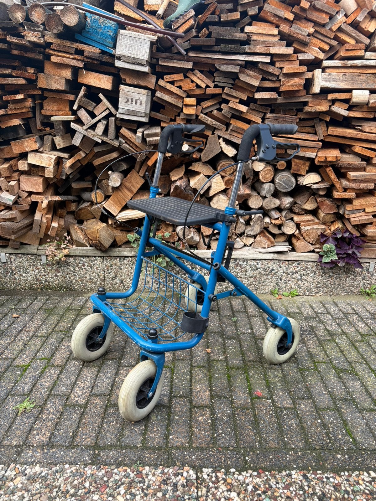 Inklapbare rollator, Ophalen of Verzenden, Zo goed als nieuw